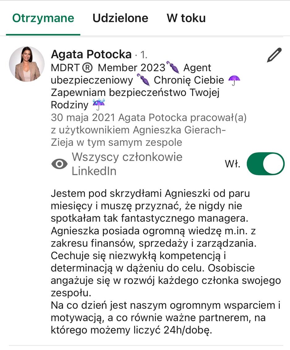 Opinia współpraca 1